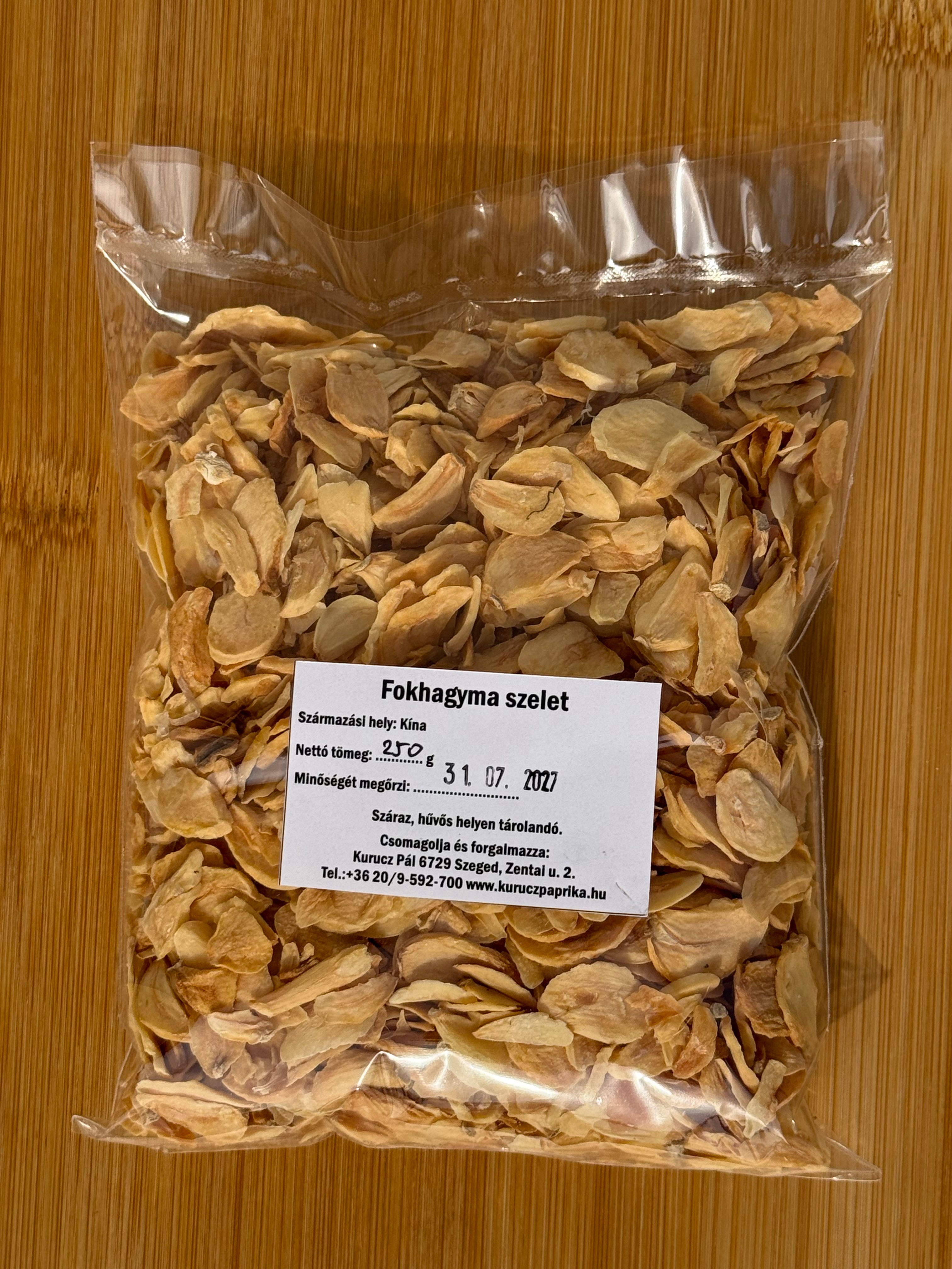Fokhagyma szelet 250g